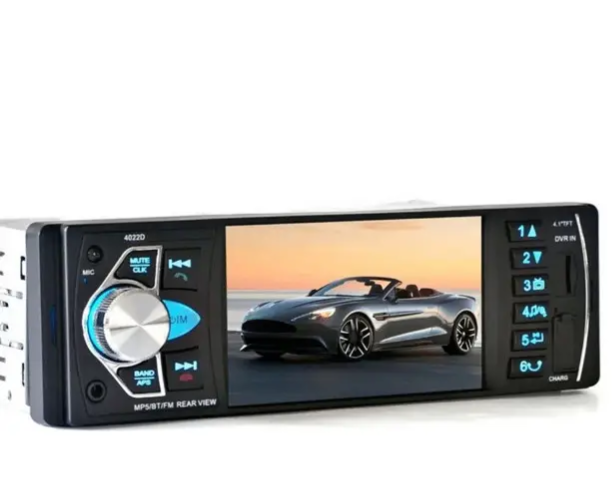 Автомагнітола MP5 4022 екран 4.3" ISO-BT, фото 1