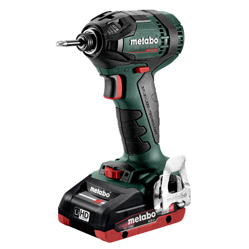 Акумуляторний ударний Гайковерт Metabo SSD 18 LTX 200 BL (без акумулятора), фото 1