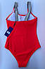 ОПТ Суцільний для пляжу та басейну купальник SPORT Z.Five 320 червоний на 44 46 48 50 52 розмір, фото 7