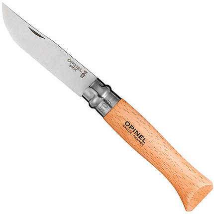 Складаний туристичний ніж Opinel / Опінель №9, Inox, 001083 (Франція), фото 1