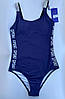 ОПТ Суцільний для пляжу та басейну купальник SPORT Z.Five 320 темно-синій на 44 46 48 50 52 розмір, фото 7