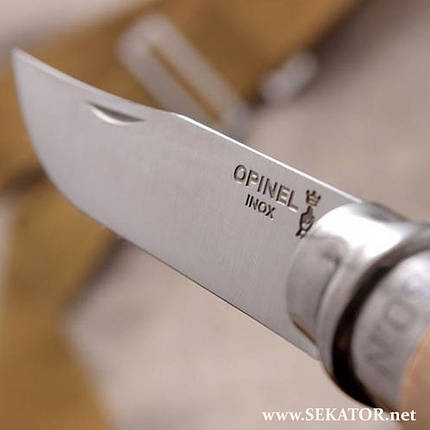 Складаний туристичний ніж Opinel / Опінель №9, Inox, 001083 (Франція), фото 3