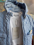 Демісезонна блакитна курточка для хлопчика 62 TUP-TUP, фото 2