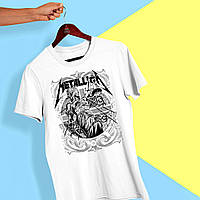 Футболка з принтом "Metallica (Металіка) Феміда" Push IT