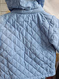 Демісезонна блакитна курточка для хлопчика 62 TUP-TUP, фото 3