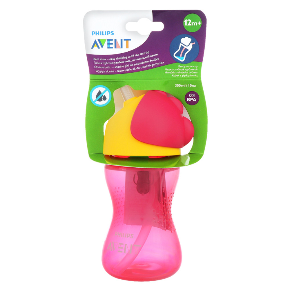 Чашка з трубочкою 300 мл Philips Avent 12m+ (8710103781998)