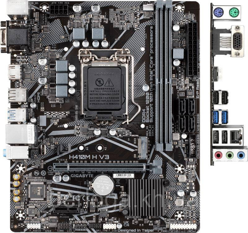 Материнська плата Gigabyte H410M H V2
