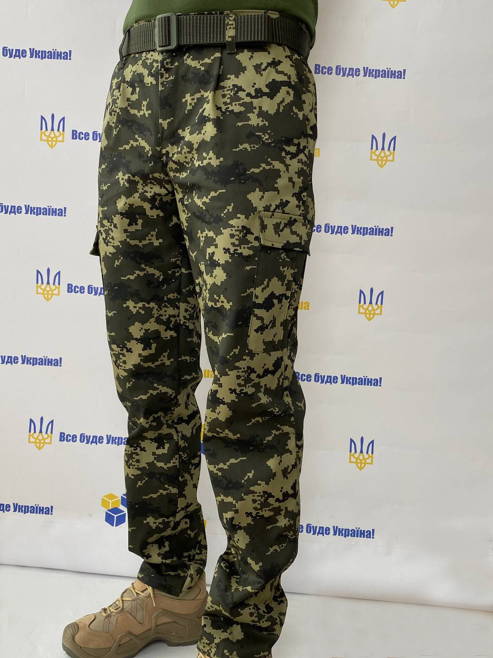 Брюки Мужские Камуфлированные Пограничник Повседневные с Карманами ...