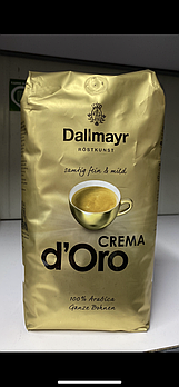 Кава у зернах ☕️ Dallmayr "Crema D'oro". 1кг. Німеччина.