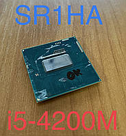 Б/У Процессор для ноутбука Intel Core i5 - 4200M, SR1HA