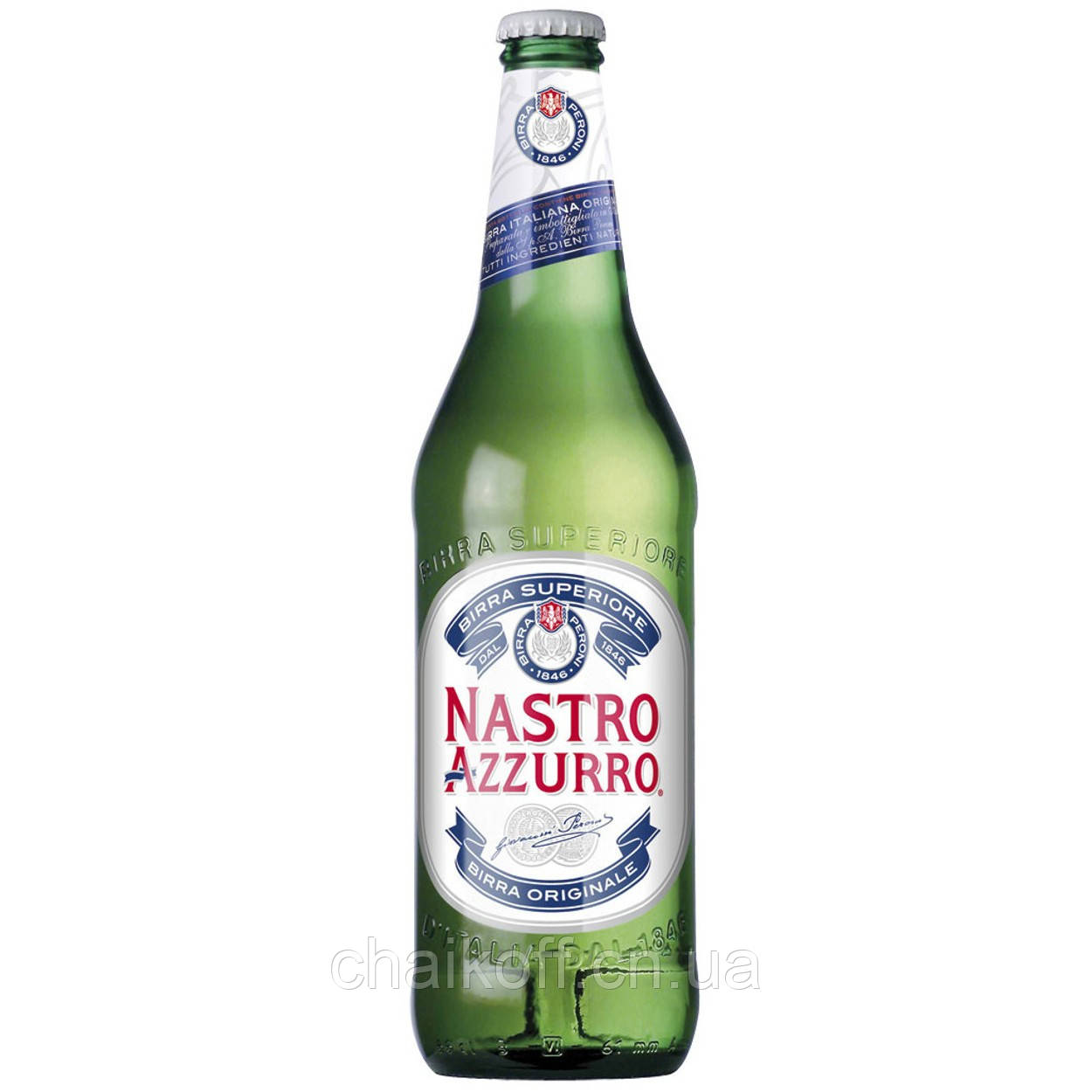 Пиво в пляшці PERONI NASTRO AZZURRO 0,66 л ( оригінал) Італія