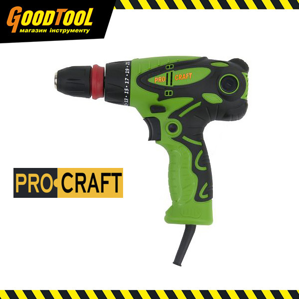 Шуруповерт мережевий Procraft PB1350DFR