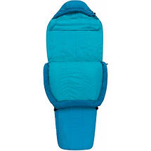 Спальний мішок-кокон Sea To Summit Venture VT II Long, Right Zip (Blue), фото 6