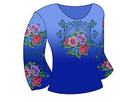 Заготовка жіночої блузи для вишивання бісером "Полевые цветы"