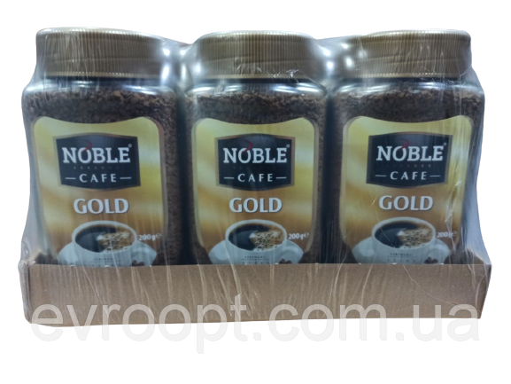 Кава розчинна Noble Gold 200г