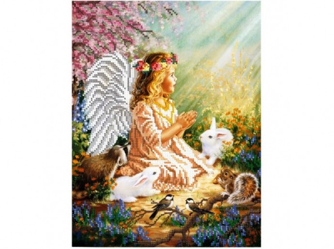Схема для вишивки бісером "На лужайке", фото 1
