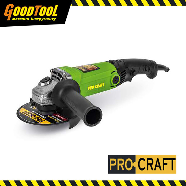 Шліфмашина кутова 125мм Procraft PW1200E