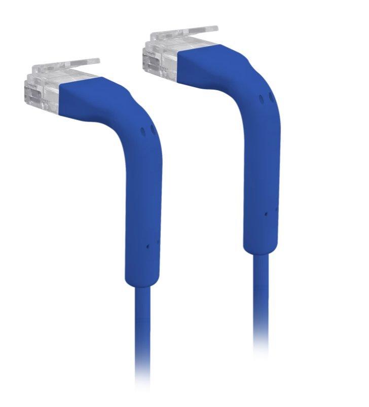 Патчкорд Ubiquiti UC-PATCH-0.3M-RJ45-BL, UniFi Ethernet Patch Cable 0,3m Cat6 блакитний