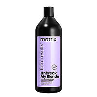 Шампунь для укрепления волос Matrix Total Results Unbreak My Blonde Strengthening Shampoo 1000 мл