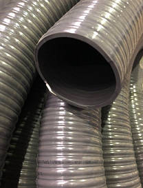 Шланг ПВХ 76х4,6 мм для асенізації, добрив, напорно-всмоктувальний SATURNO L SE GRAY