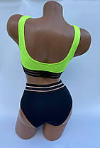 ОПТ Купальник топ з сіткою Z. Five 355 лимонний 36-44 на 42 44 46 48 50 розмір, фото 4