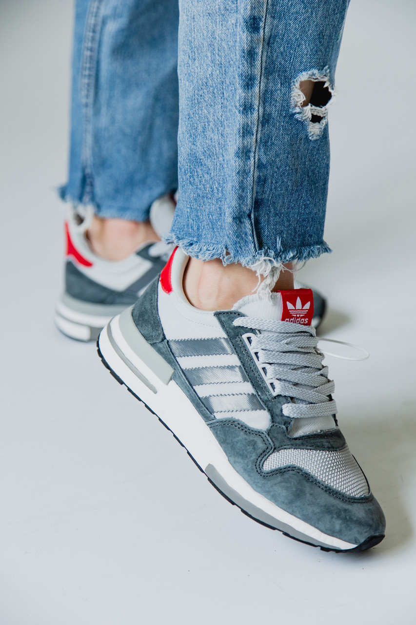 Кросівки жіночі Adidas ZX 750 Grey Зеїкс 750 Грей 37