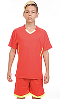 Футбольна форма для дітей червона/футбольна форма підліткова для команди/футбольне екіпірування
