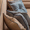 М'який диван ліжко для підлітка MeBelle LAVALLE 90х190 з ящиками для речей, світло-коричневий, беж велюр, фото 5
