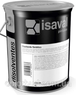 Розчинник синтетичний D90 для фарб і ґрунтів Isaval 1л