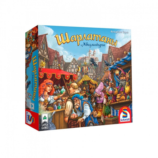 Настільна гра Шарлатани з Кведлінбурга (The Quacks of Quedlinburg)