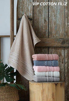 Махрові бавовняні рушники Cestepe VIP Cotton 70x140 2642_filiz