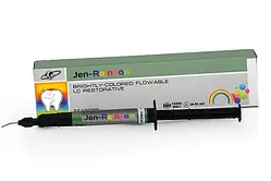 Jen-Rainbow, Помаранчевий Флуоресцентний (Orange Fluo), шпр. 2мл, кольоровий композит текучий, Jendental,