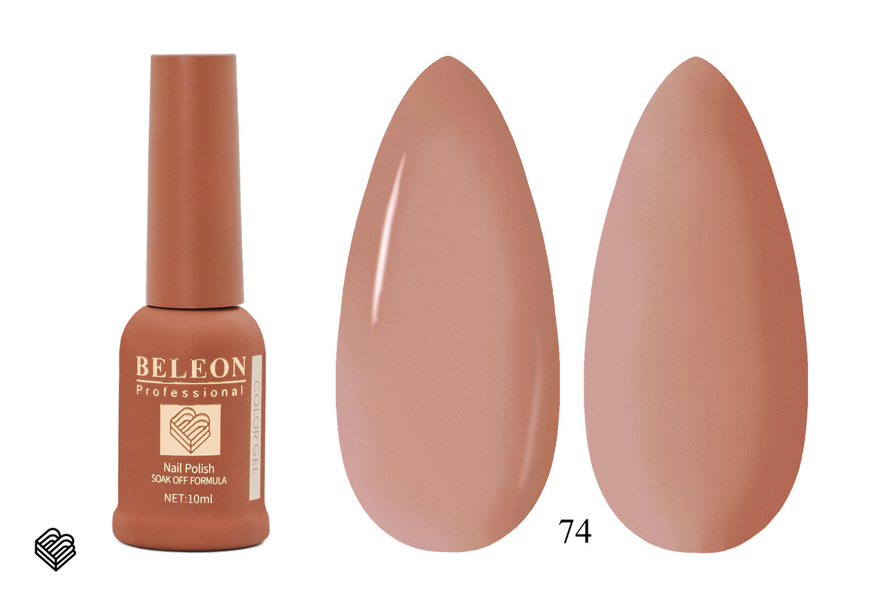 Гель-лаки  BELEON  10 мл, №74