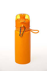 Пляшка, фляга силіконова Tramp 500 мл orange