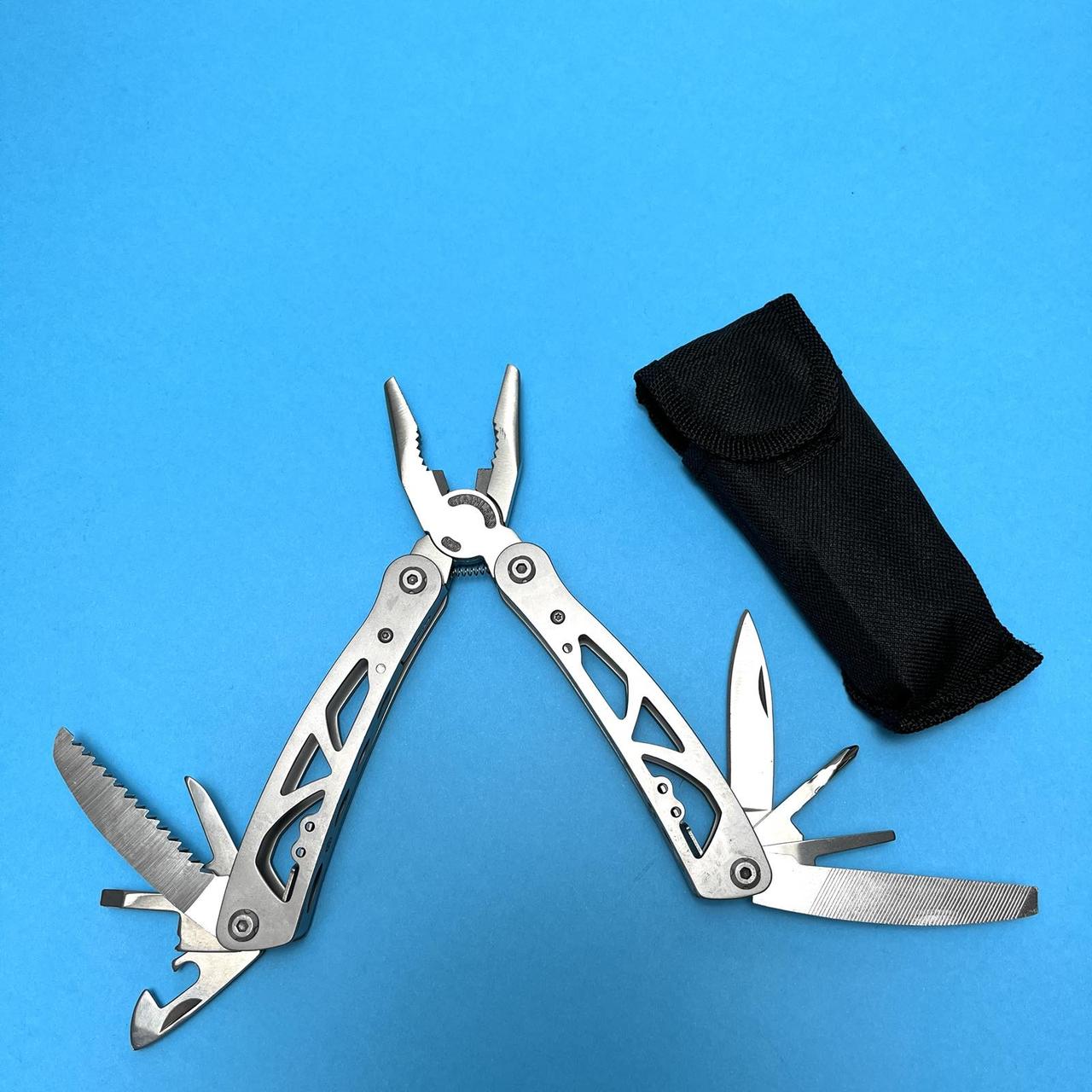 Мультитул інструмент із насадками 9 в1 (мультиінструмент) Stainless