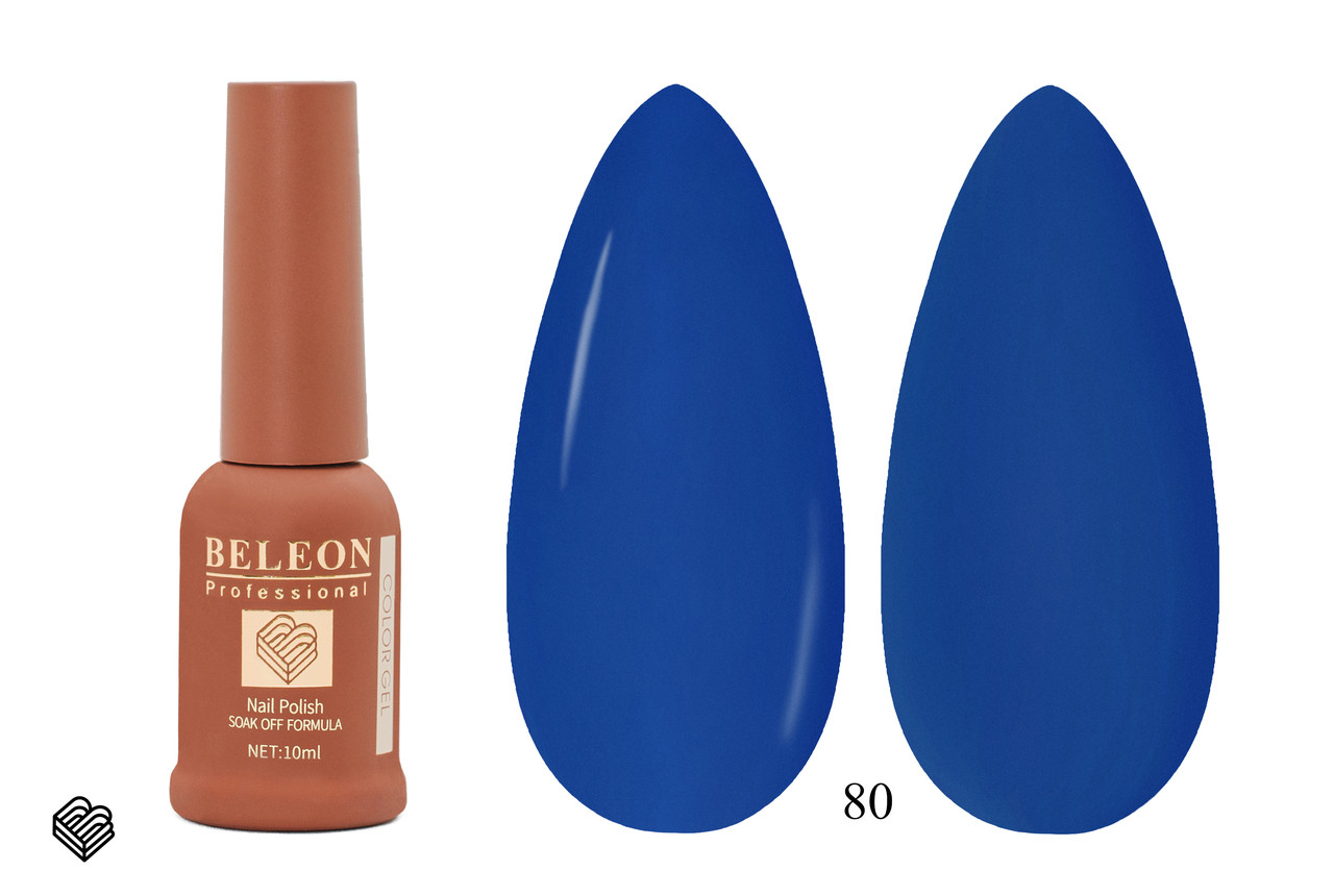 Гель-лаки  BELEON  10 мл, №80