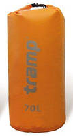 Гермомешок Tramp PVC 70 л (оранжевый) TRA-069-orange