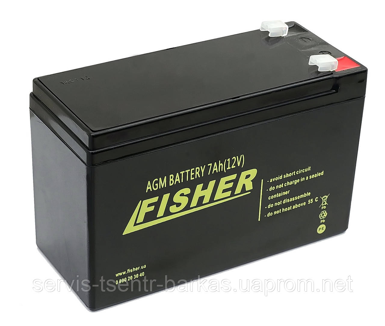 AGM акумулятор Fisher 12B (2 кг)