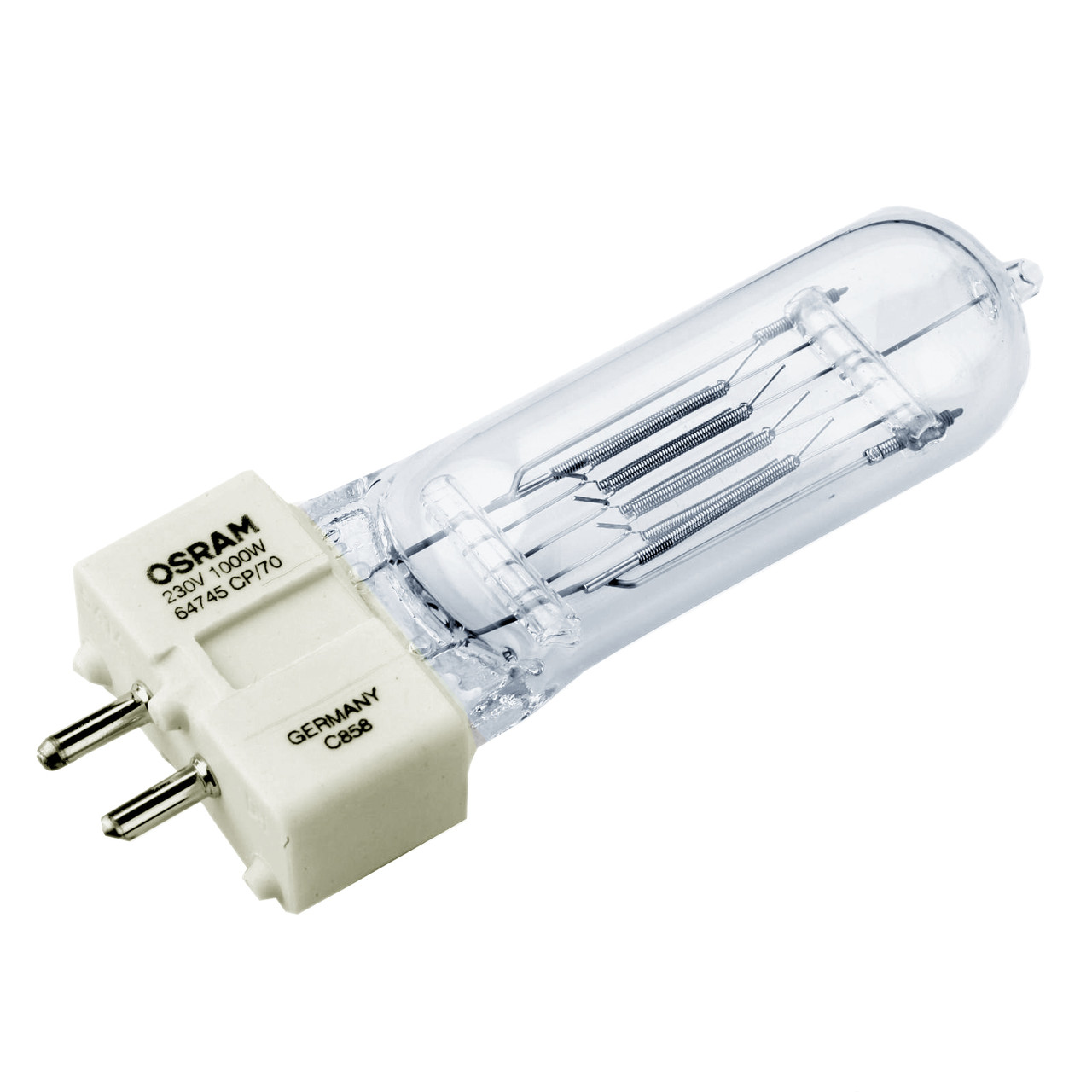 Лампа кварцова галогенна 240v 1000w OSRAM 64745 CP/70 GX9.5
