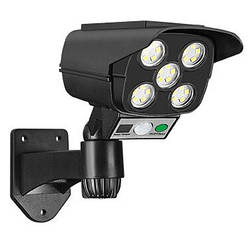 Прожектор на сонячній батареї з пультом ліхтар 2в1 NJ-0064