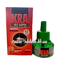 Жидкость от комаров KRA Deo Super, 45 ночей