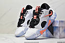 Eur36-46 Nike PG 6 Fluoro White Black Crimson чоловічі баскетбольні кросівки, фото 3