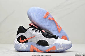 Eur36-46  Nike PG 6 Fluoro White Black Crimson чоловічі баскетбольні кросівки