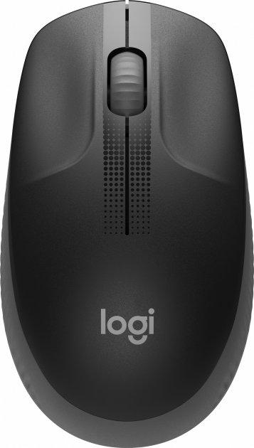 Мишка Logitech M190 wireless Charcoal