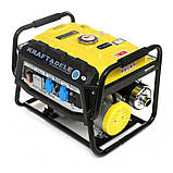 Генератор бензиновий Kraft&Dele KD148 3500W 12/230 V (3/3.5 кВт), фото 3
