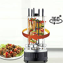 Електрошашличниця вертикальна Kebabs Machine на 6 шампурів, фото 4