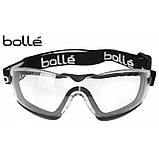 Прозорі тактичні окуляри Bolle COBRA Clear протиколочні COBFSPI, фото 7