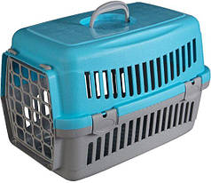 Переноска для котів і собак Animall CNR-12 48,5х32.5 см Cіро-блакитна