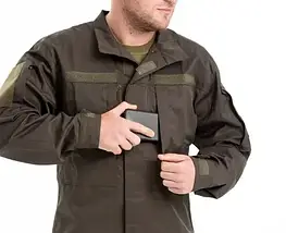 Статутний костюм Олива для нац гвардії, військова форма Олива,тактичний костюм Олива для НГУ 56 розмір, фото 3