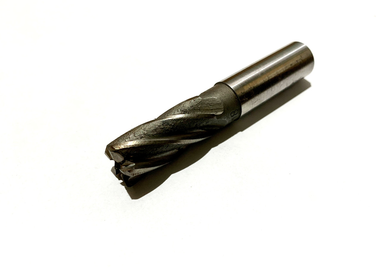 Фреза кінцева 14 мм 5-пера ц/х Р18. СРСР